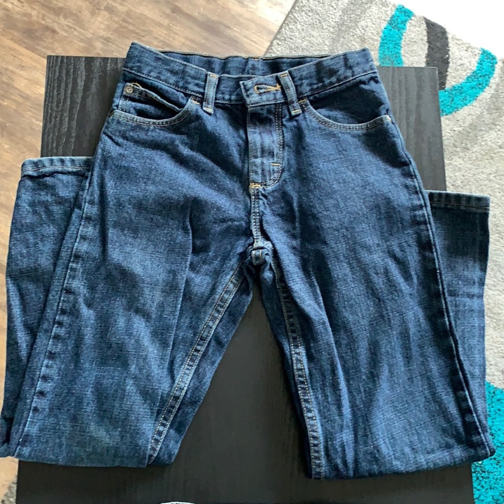 2 pair of boys wrangler jeans